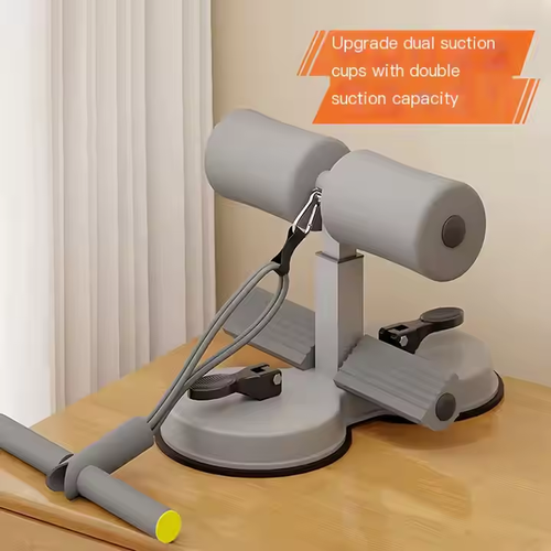 Sit-up aid, household abdominal curling rope, double suction cup foot hook