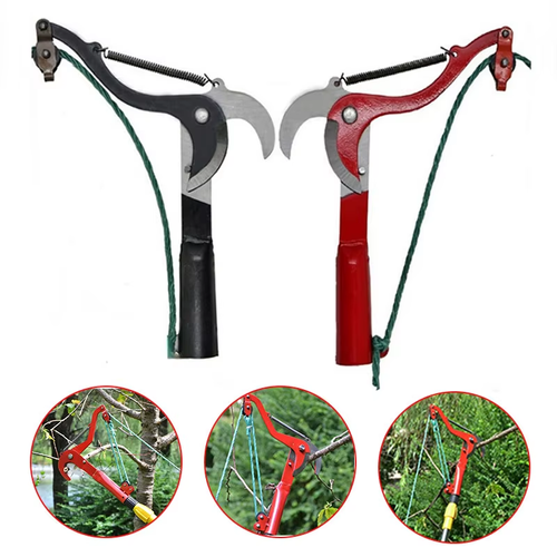 Fruit tree scissors garden pruning shears high branch scissors fruit picking shears high altitude scissors head pruning branch artifact