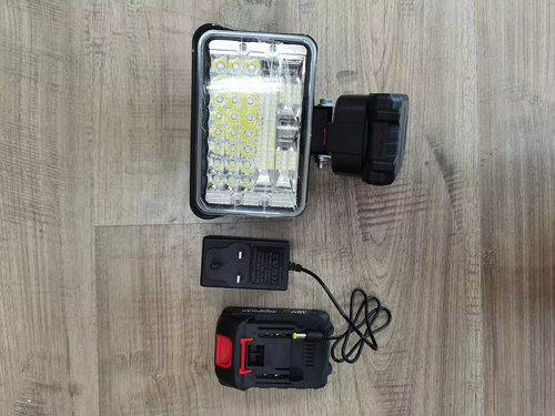 Lithium Battery Portable Flashlight Cordless Emergency Outdoor Light Camping Light Electric LED Lights