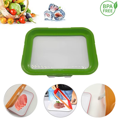 Multifunctional double-sided fresh-keeping box vacuum fresh-keeping tray refrigerator fresh-keeping tray