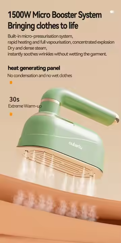 Handheld hanging ironing machine household small large steam electric iron mini portable clothes smoothing artifact