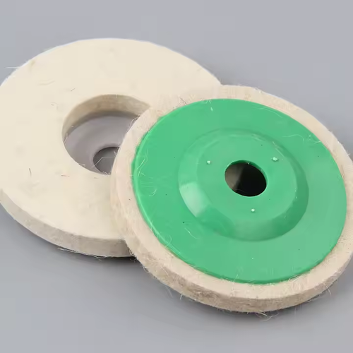 Polishing Stone Wool Felt Wheel with 100% Wool Felt Polishing Wheel 4inch