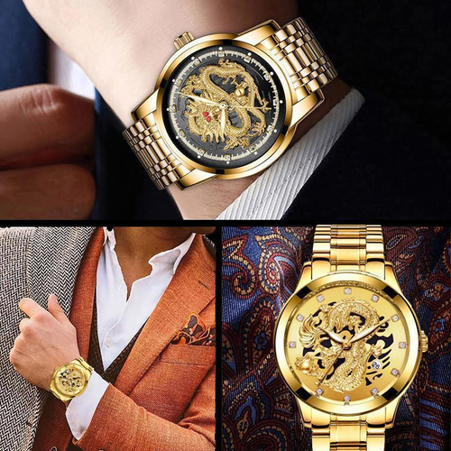 Three-eye chronograph large dial watch waterproof calendar men's watch