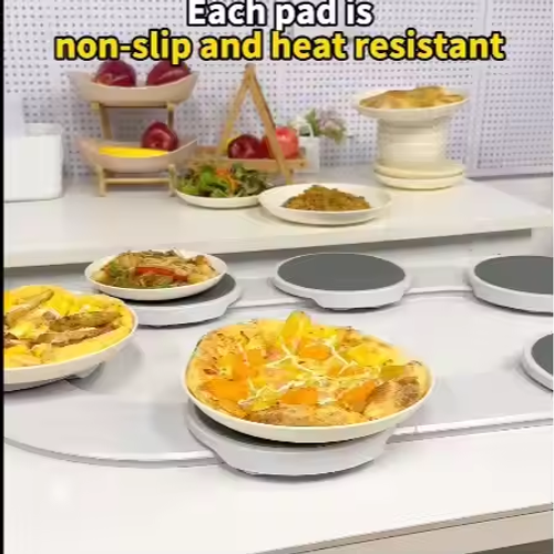 Revolution Turntable Expandable Desktop Rotating Storage Rack for Kitchen and Dining Table