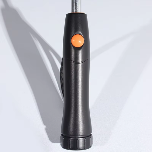 Business 8 bone with fan straight umbrella black plastic sunshade sun umbrella usb rechargeable fan umbrella