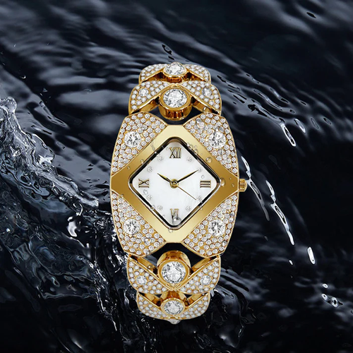 💎49% off ⌚Women's Retro Quartz Watch with Sparkling Rhinestones