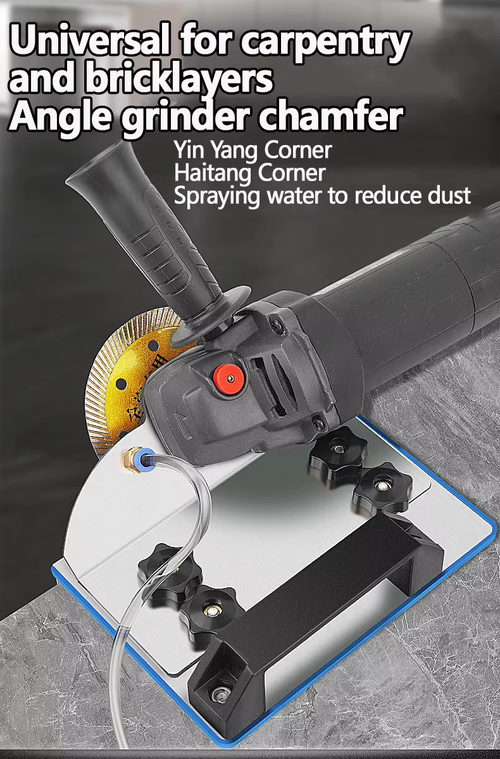 Angle Grinder 45 Degree Tile Chamfer Bracket Variable Cutting Machine Accessories Base Angle Grinder 45 Degree Chamfer Cutting