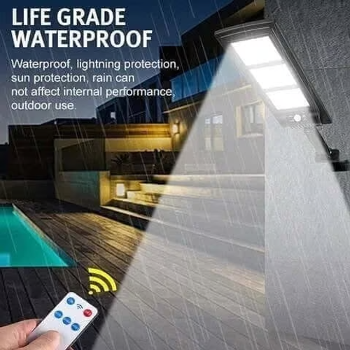 LED Outdoor Solar Street Light Human Body Induction Garden Light Remote Control Street Light