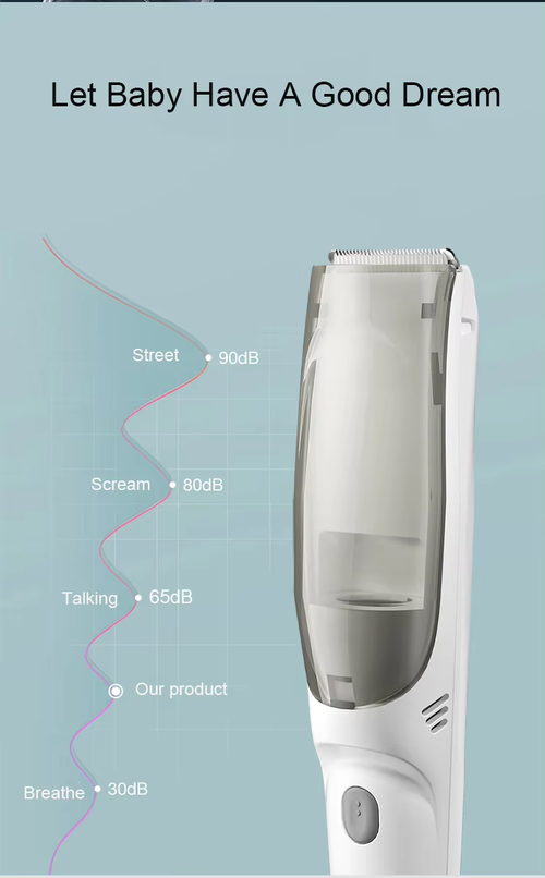 Baby trimmer with vaccum