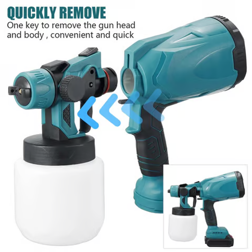 Multifunctional high power lithium battery spray gun  Cordless high pressure paint sprayer