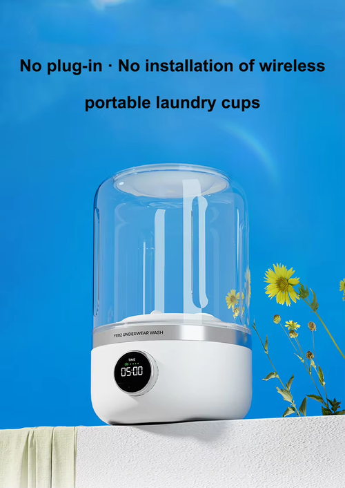 4000Mah Bady Washing Machine for Cleaning Children's Cloth 1L Portable Mini Size Multi-function Automatic Small Wash Care Health