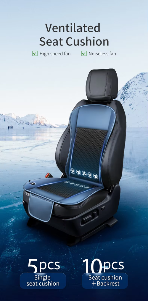 Universal car ventilation seat cushion seat ventilation USB fan seat cushion summer breathable seat cooling pad