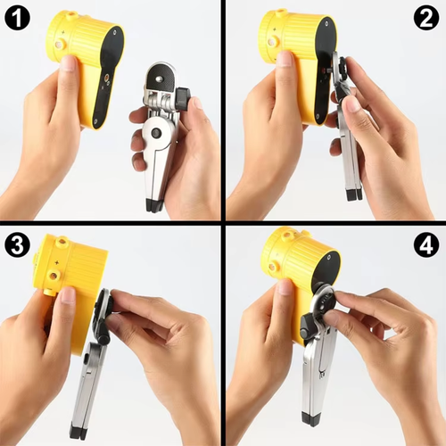 LV06 laser level 4 in 1 household level ruler laser ruler can rotate with tripod line tool