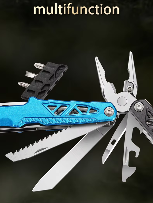 Outdoor multi-function wrench pliers portable camping tools outdoor emergency vehicle portable equipment wrench tool pliers knife