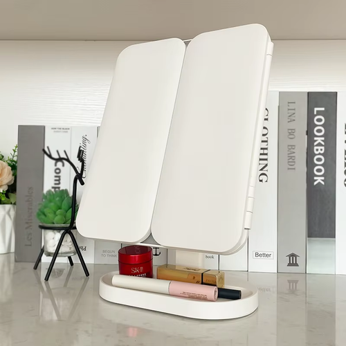 Led Makeup Mirror Portable Salon Mirror with Led Lights Lights Magnifying Handheld Led Makeup Mirror