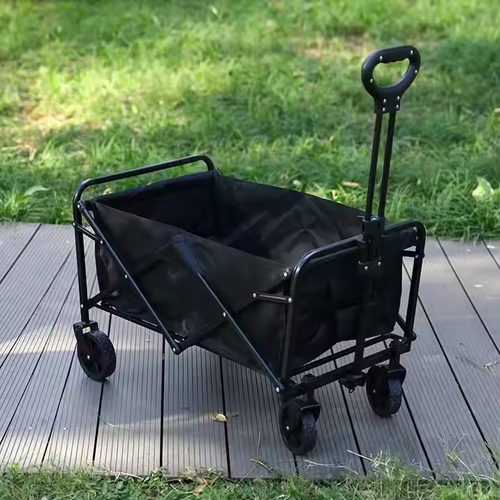 Outdoor folding large camping cart camping cart camper