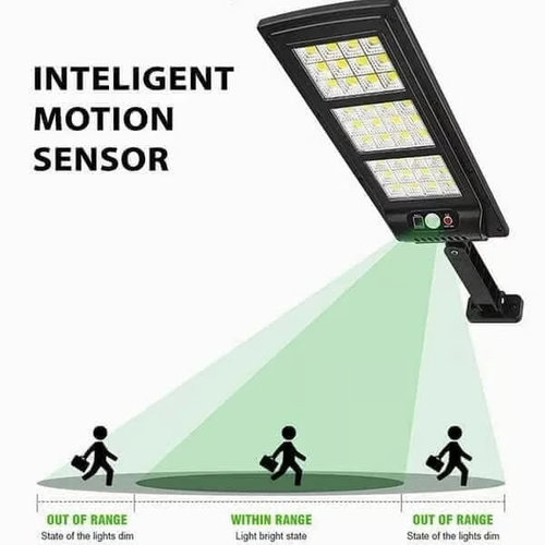 LED Outdoor Solar Street Light Human Body Induction Garden Light Remote Control Street Light