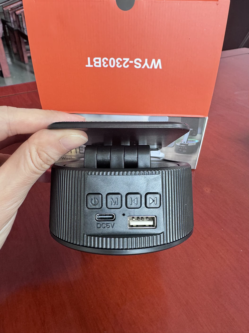 360 degree rotating mobile phone holder with lifting function, power bank, bluetooth speaker, mini portable atmosphere light speaker
