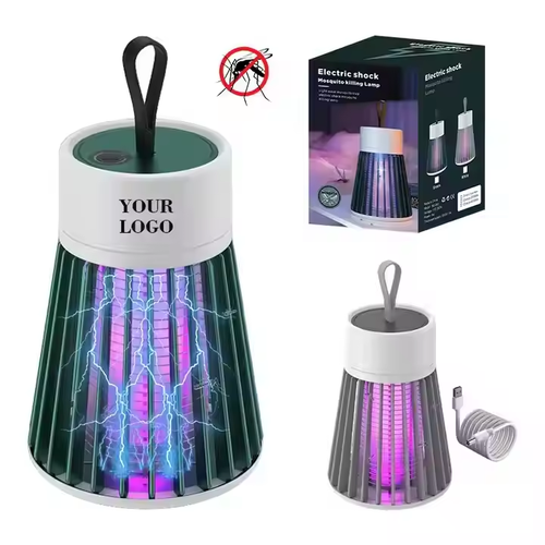 Electric shock type powerful outdoor mosquito repellent lamp car-mounted mosquito catching and killing device