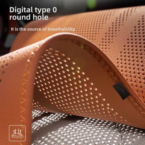 All-season universal car leg support seat cushion, comfortable genuine leather seat cover, one-piece extended leg support, universal genuine leather.