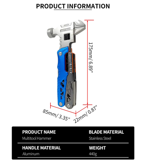 Outdoor multi-function wrench pliers portable camping tools outdoor emergency vehicle portable equipment wrench tool pliers knife