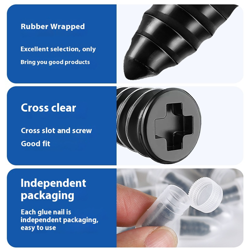 Self-Sealing Mushroom Plug Kit for Electric Bike & Motorcycle Tubeless Tires – A Damage-Free, Quick Tire Repair Tool