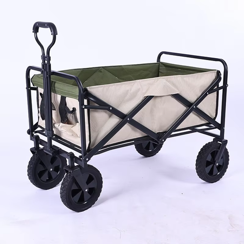 Outdoor folding large camping cart camping cart camper