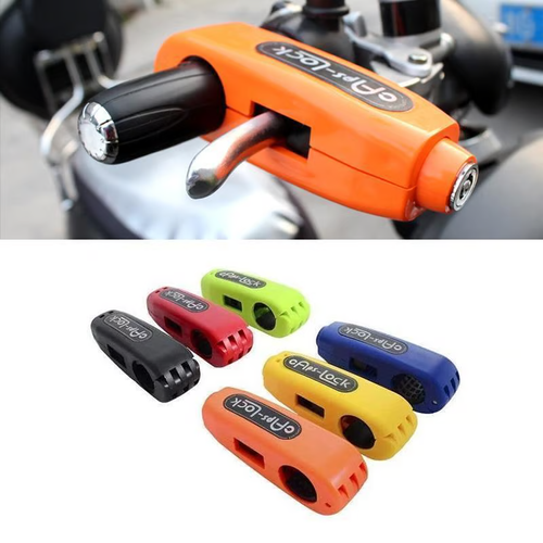 Electric bike anti-theft lock motorcycle lock handlebar lock with alarm