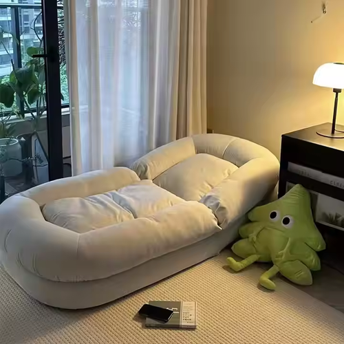 Lazy sofa can lie down and sleep on balcony tatami bedroom room reading small sofa