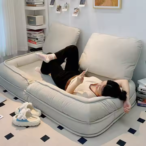 Lazy sofa can lie down and sleep on balcony tatami bedroom room reading small sofa