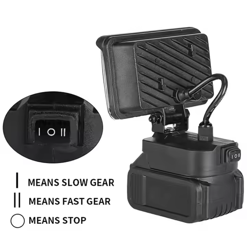Lithium Battery Portable Flashlight Cordless Emergency Outdoor Light Camping Light Electric LED Lights