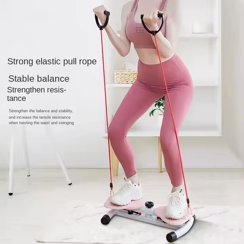 Home Fitness Equipment Waist Twisting Rotary Turntable Beauty Machine for Men & Women Sports & Entertainment Weight Loss Tool