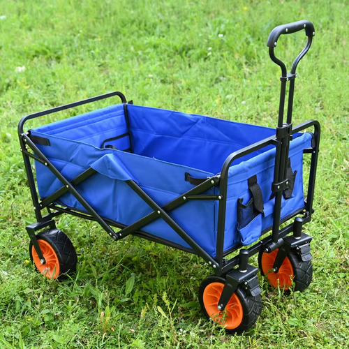Outdoor folding large camping cart camping cart camper