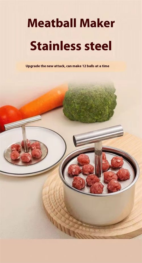50% OFF TEMPORARY  Stainless steel meatball press mold