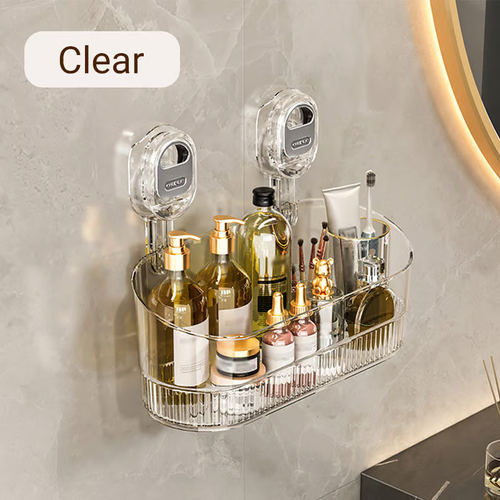 🔥Limited Time 49% OFF🔥Suction Cup Storage Rack with Drain Hole