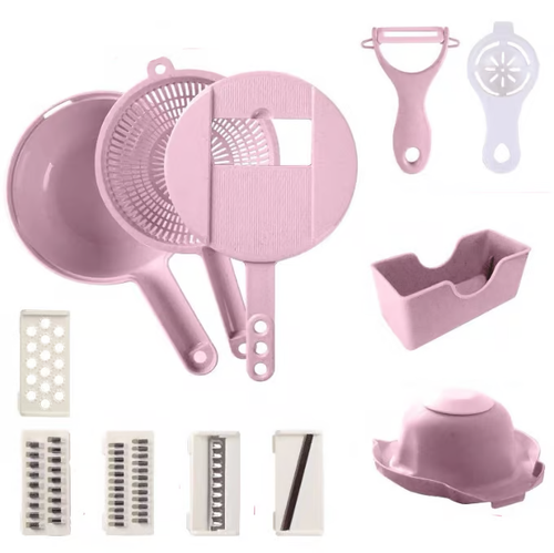 Kitchen multi-function vegetable cutter egg white separator shredder