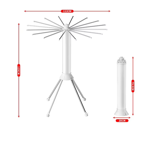 360 degree rotating octopus clothes drying rack floor folding clothes drying rod