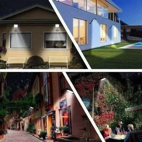 LED Outdoor Solar Street Light Human Body Induction Garden Light Remote Control Street Light