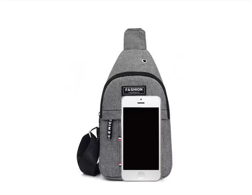 Men's fashionable and convenient casual chest bag Oxford cloth sports travel chest bag cash register crossbody