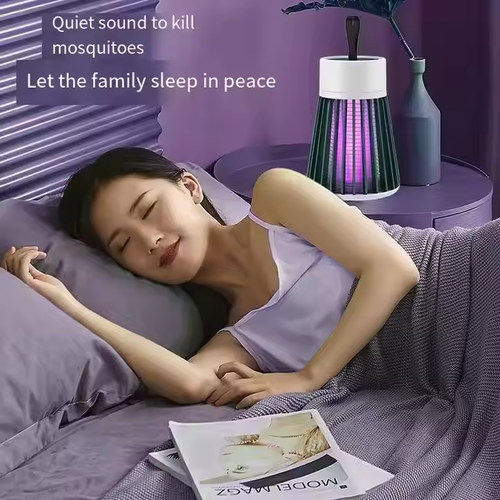 Electric shock type powerful outdoor mosquito repellent lamp car-mounted mosquito catching and killing device