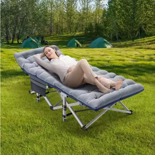 Outdoor Folding Bed (with the cushion shown in the picture)