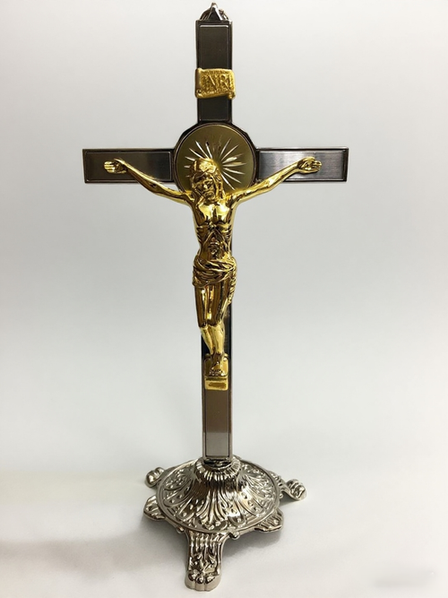 Catholic Cross the Orthodox Eastern Jesus Christ Decoration Cross With Base Jesus Suffered