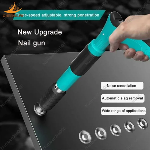 Cement wall nails wall fastening steel nail gun concrete nail gun mini portable steel nail gun + 100 disc nails
