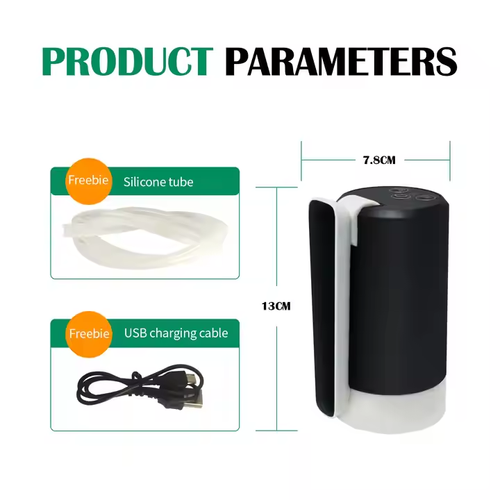 Hot Sale Portable Cold Drink Charging Car Mini Electric Pump USB Charging Wireless Automatic Water Dispenser