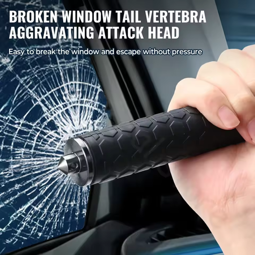One-Press Eject Defense Baton: Instant Deploy in Narrow Spaces | Compact Self-Defense Tool for Emergency