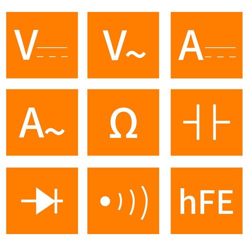 DT9205A Professional Digital Multimeter Handheld Automotive Tester Multimeter Manual Range AC DC Voltage Meter