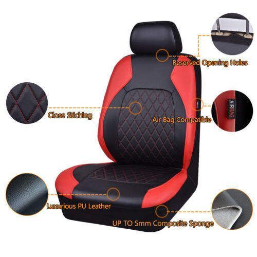 car interior accessories luxury wellfit leather universal car seat covers for mercedes benz bmw audi tesla toyota honda kia