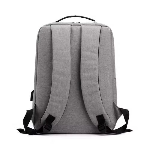 Mochilas de lazer de negócios de grande capacidade para homens à prova d'água zíper de poliéster esportes ao ar livre porta de carregamento USB cod
