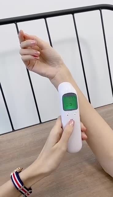 ELECTRONIC NON-CONTACT INFRARED THERMOMETER ACCURATE TO 1 SECOND Silversharky