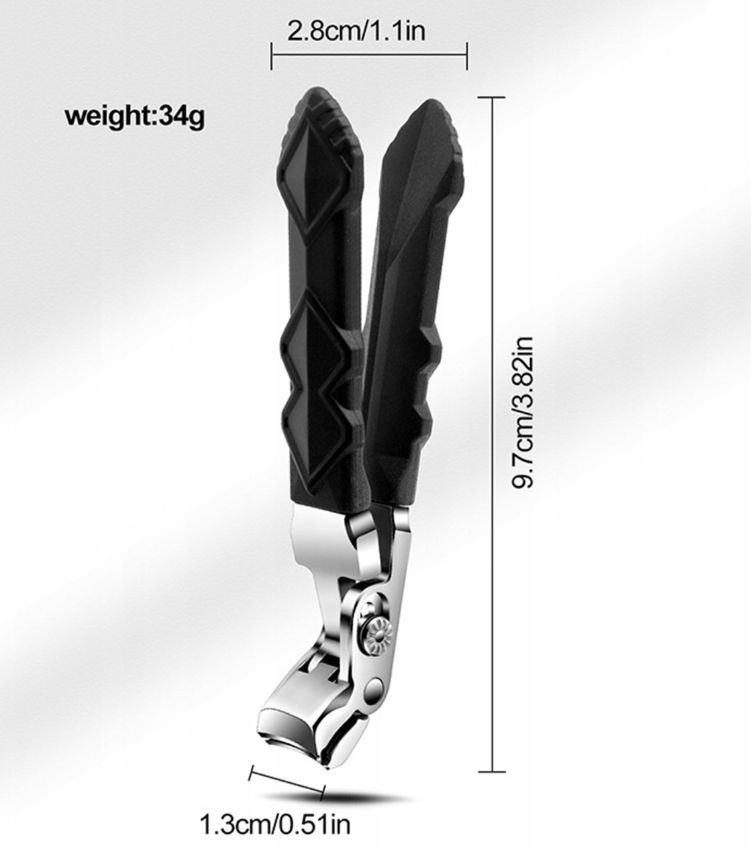 ​​ClipMaster Toenail Clipper (Ergonomic Design Edition)​